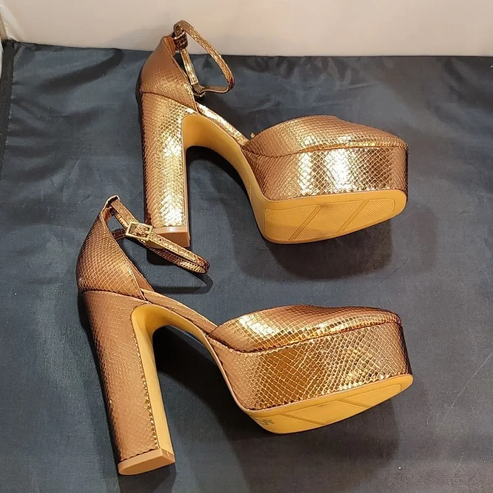 BRAND NEW ALDO JACEY WOMEN'S MISCELLANEOUS BLOCK HEEL SANDAL S2